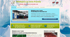 Desktop Screenshot of fruvela.com